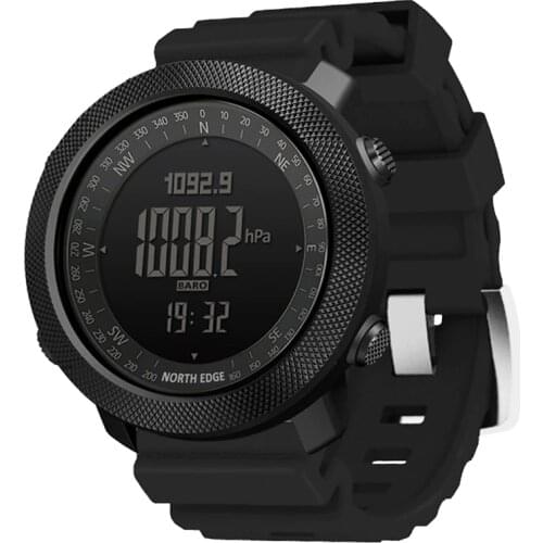 NORTH EDGE APACHE GJ Smart Outdoor Sport Watch Full Metal Mountaineering Swimming Multifunction Smartwatch Apache Gj