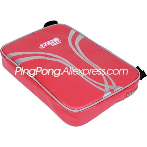 DHS Table Tennis Bag Square Waterproof Top Quality Original DHS Ping Pong Bat Case / Bag