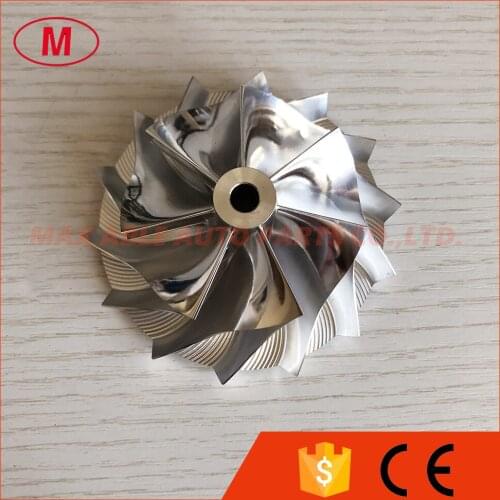TD05 reverse 57.69/78.00mm 7+7 blades Turbocharger milling/aluminum 2618/billet compressor wheel
