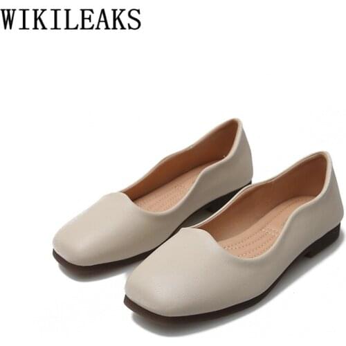 Slip On Shoes For Women Flats Shoes Women Ladies Loafers Vintage Shoes Creepers Korean Style Women Big Size 42 Zapatos De Mujer