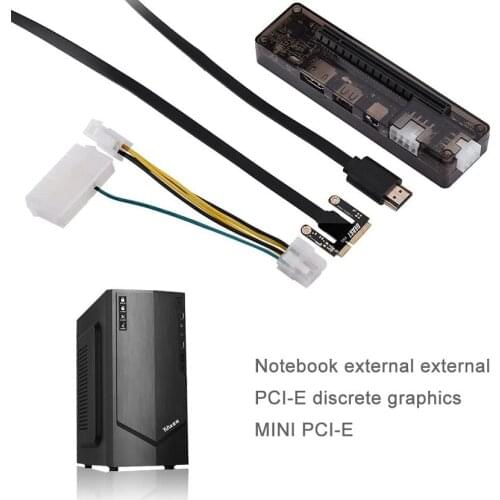 PCI-E EXP GDC External Laptop Video Card Dock Graphics Card Laptop Dock ( Mini PCI-E / NGFF M.2 A/E Key / Expresscard Interface)