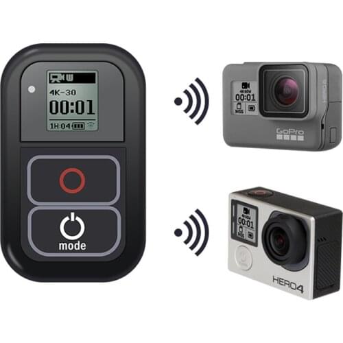 Gopyk Waterproof Smart WIFI Remote Control+Remote Charging Cable+Lock Mount For GoPro Hero 7 6 5 4 Session 3+ Camera Accessories