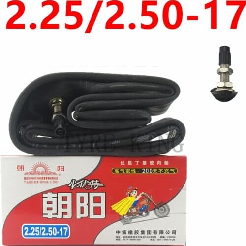 High Quality 2.25/2.50-17 Inner Tube 2.25-17 Inner Camera 2.50-17 Inner Tire for Motorcycle, Electric Vehicle Accessories
