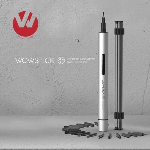 Xiaomi Mijia Wowstick 1p+ Electric Screwdriver Kit Cordless Power Screwdriver Multi-Positional S2 Aluminum Alloy Phone Repair
