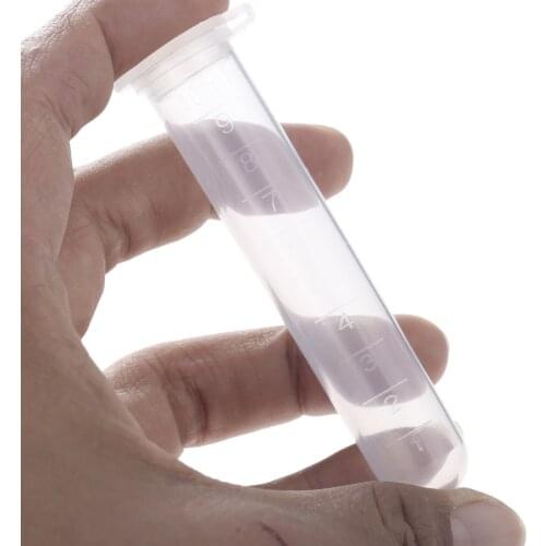 10 Pcs Clear Plastic Felting Sewing Needles Container Sewing Needles Tube Kit Storage Bottles Needles Storage Holder