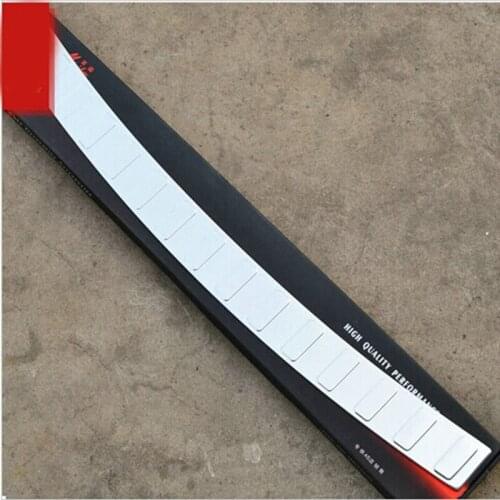 2011 2012 2013 For Volkswagen Passat B7 High quality stainless steel rear bumper protector Sill for car