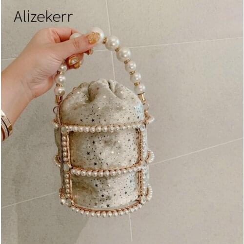 Alizekerr Women's Metallized Bags