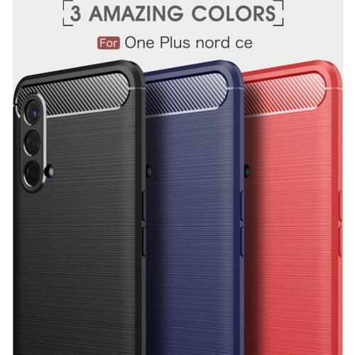 For OnePlus Nord CE 5G Case Luxury Full Soft Silicone Cover Case For OnePlus Nord CE 5G Phone Cases