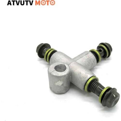 10mm Hydraulic Brake Hose Pipe Tee Coupling & Fitting& Connector For Chinese ATV Quad Bike Go Kart Buggy UTV Scooter