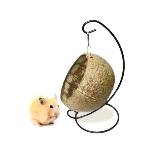 Hamster Toys Guinea Pig Golden Bear Hanging Nest Cotton Nest Bedroom Coconut Shell Nest Swing Shaker Warm Rattan Nest