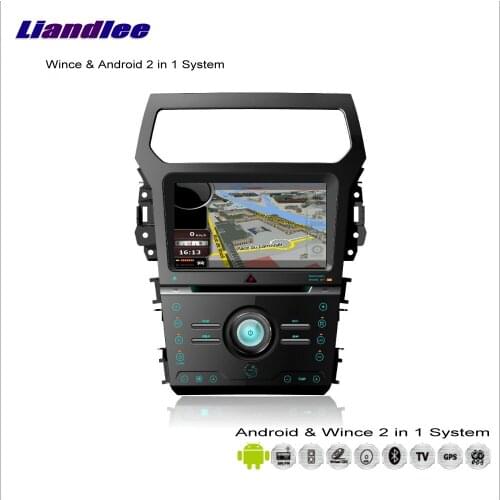 For Ford Explorer 2011-2014 Car Multimedia Radio CD DVD Player GPS Navigation Advanced Android S160 System