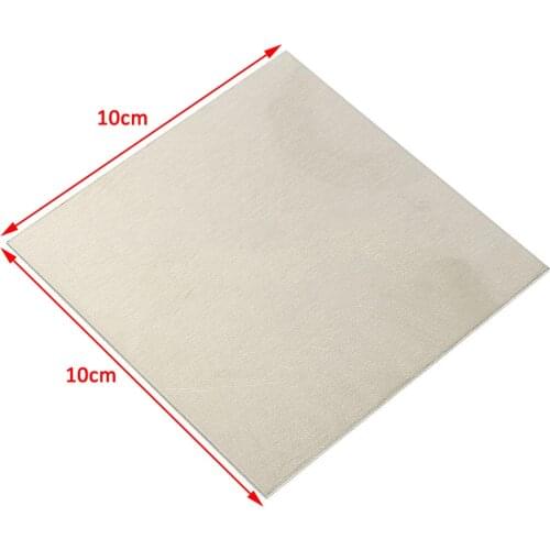1pc High Purity 99.96% Nickel Sheet Plate 1mm*100mm*100mm For Electroplating