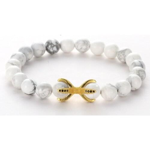 XiongHang New Natural Stone Beads Bracelet High Quality 4 Colors CZ 8 Claws Adorn Lava Stone beads Bracelet For Men Women
