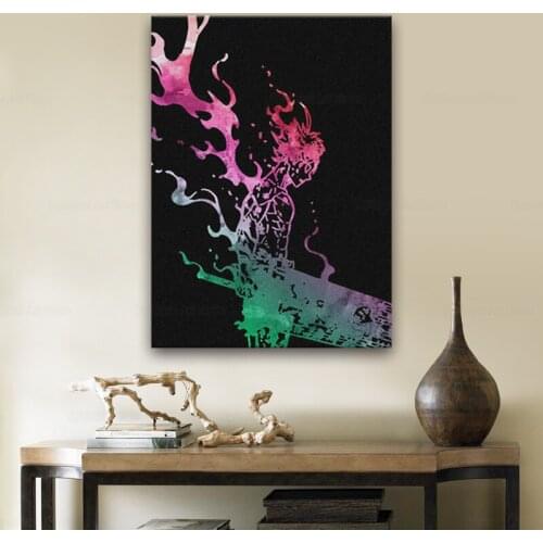Black Clover Manga Asta art poster Canvas Wall Art Decoration prints for living Kid Children room Home bedroom decor Painting