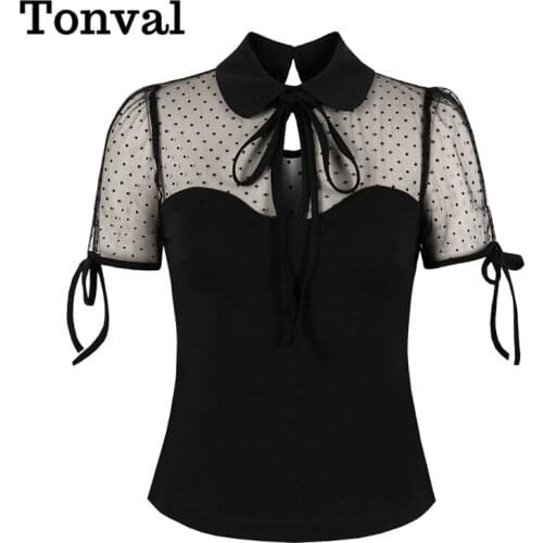 Женские летние футболки Tonval China At AliExpress