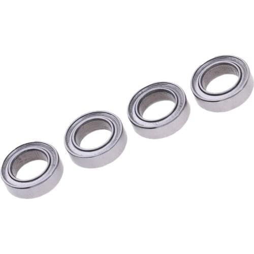Pack of 4 10x10x3mm Plastic Ball Bearing Toy Car Model Hardware for 1/28 RC TWO-Wheel Car