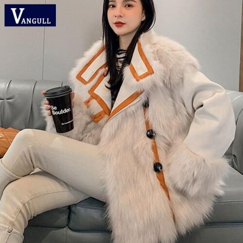 Vangull Artificial Fur Coats