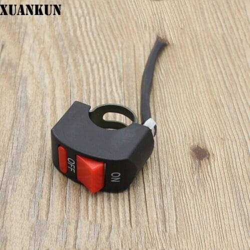 XUANKUN Electric Vehicle Motorcycle Headlight Switch Pedal Battery Car Switch Switch Light and Light Button Parts