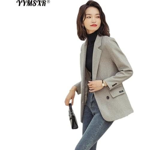2021 Autumn and Winter High-end Womens Suits New Ladies Long-sleeved Professional Blazer Formal Wear Female Jackets