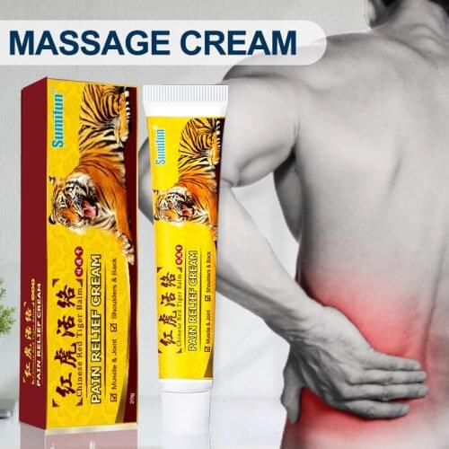 1pcs Sumifun Tiger Balm Pain Relief Ointment Rheumatoid Arthritis Treatment Joint Back Effective Analgesic Cream