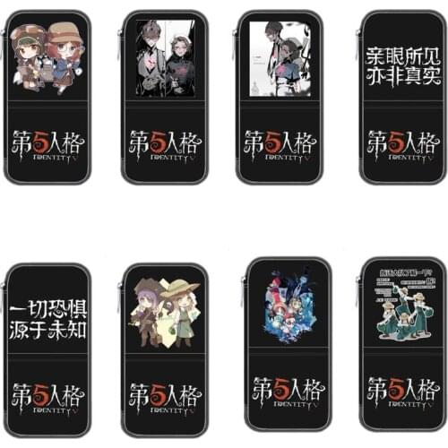 2021 Identity V Pencil Case Bag Anime Canvas Pencil Case School Supplies Bags Student Gift Make Up Bag byproduct of the hot game