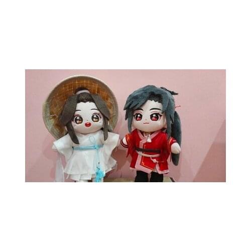 2021 Pre-order Popular Anime Tian Guan Ci Fu Official Original Hua Cheng Xie Lian Plush Doll Gift Standing posture Dolls Holiday