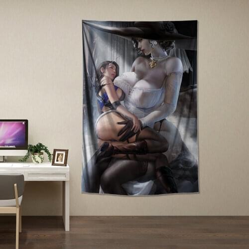 Alcina Dimitrescu The Game Poster Decoration Painting of The on HD Canvas canvas painting Of JILL poster wall art canvas
