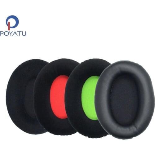 POYATU Ear Pads Headphone Earpads For Kingston HyperX Cloud Revolver Earmuff Cushion Cover Repair Parts Earphone Accessories