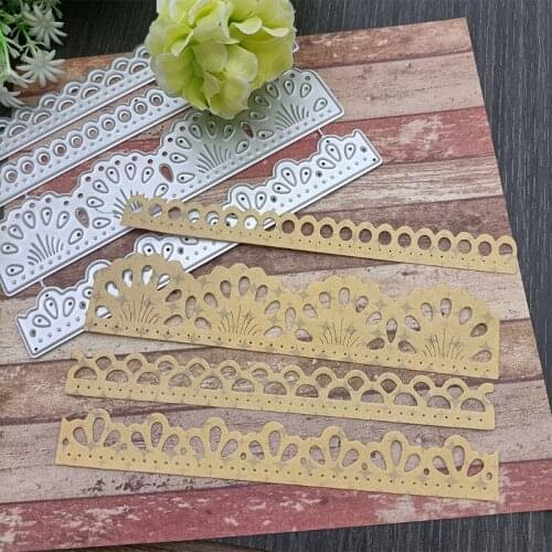 Flower Lace Carbon Steel Cutting Dies DIY Scrapbooking Photo Album Embossing Paper Cards Making Stencil Decorative Cards