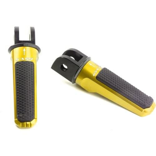 For SUZUKI GSXS 750 GSX-S1000 GSX-S 750 1000 GSXS1000 Motorcycle CNC Aluminum Rear Foot Pegs Footrest Passenger Footpegs