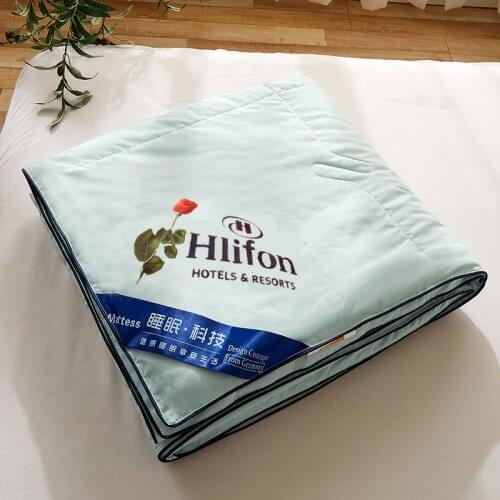 Hilton summer quilt Hotel washable air conditioning quilt core double summer cool quilt comforters
