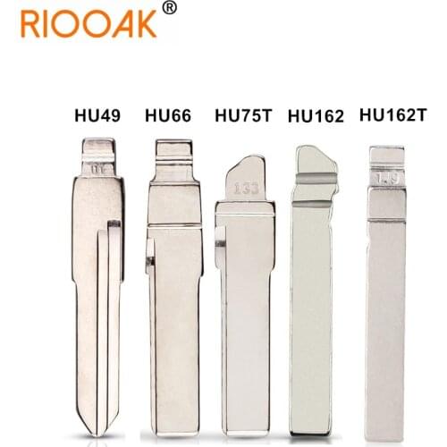 10pcs KD Blade #01 #42 #86 #133 #149 For Audi VW Polo Passat B5 Tiguan Golf Santana Bora Seat Skoda HU66 HU162T Car Key Blade