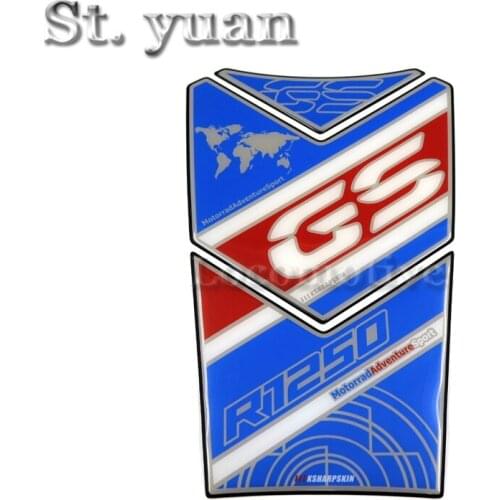 Suitable for BMW R1250GS ADV Adventure 2019 Motorcycle 3D Reflective Fuel Tank Sticker Cover Pad Motorcycle Decorative Decal