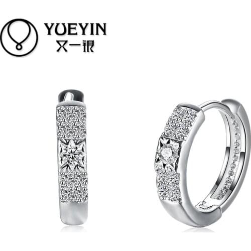 New Fashion Jewelry Silver plated earrings long earrings silver plated Bridal Jewelry Nickle Free Antiallergic orecchini