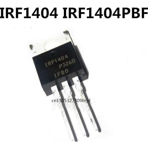 Original new 5pcs/ IRF1404 IRF1404PBF 162A/40V TO-220