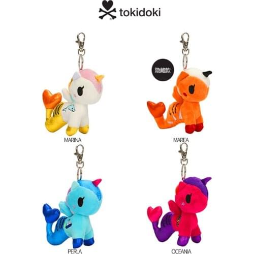 Original Tokidoki Unicorno Mermaid Cute Cartoon Stuffed Plush Pendant Bag Pendant Toy Gift