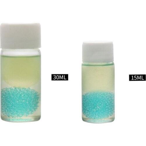 15/30ml Eyelashes Extension Tweezers Glue Remover Cleaner with Sponge Ball