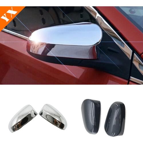 ABS Chrome For citroen C1 2014 2015 2016 2017 2018 Car Side Door rearview turning mirror cover trim decoration accessories 2pcs