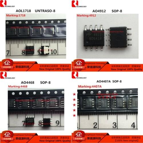 10 pcs/lot AOL1718 1718 AO1718 AO4912 4912 AO4468 4468 AO4407A 4407A 4407 Original New 100% quality
