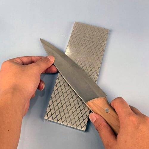 300# Professional Sharpening stone Double sided Plating Diamond Knife Sharpener Grindstone Whetstone Apex Blade Kitchen Tools