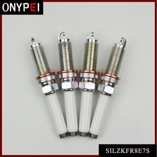 4pcs/lot Platinum Spark Plug A0041597903 SILZKFR8E7S For Mercedes-Benz C300 CLA250 GLC300 Metris