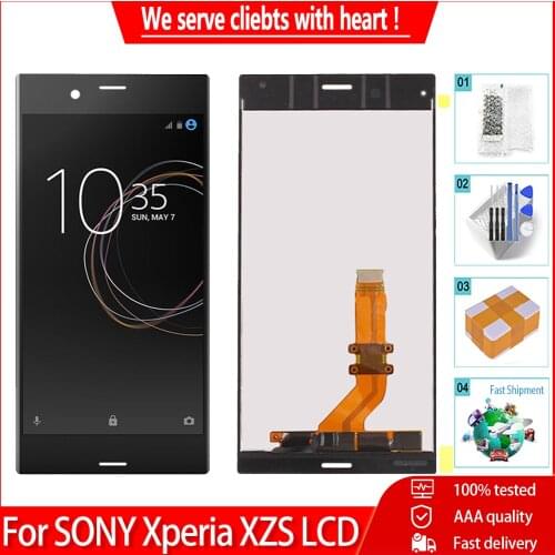 5.2" Original LCD For Sony Xperia XZS Display Touch Screen Assembly Replacement Display Digitizer For Sony XZs LCD G8232 G8231