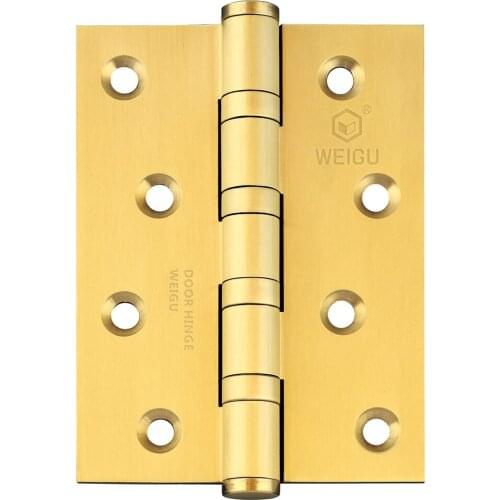 Solid Brass Door Ball Bearing Hinge SB Finished (4inch *3 inch *3.0mm)