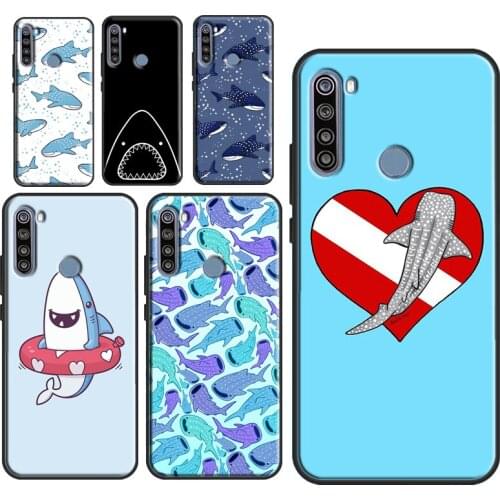 Whale sharks Case For Xiaomi Redmi Note 10 9 Pro Case For Redmi Note 8 7 Pro 8T 9S 9A 9C 9T Cover Funda