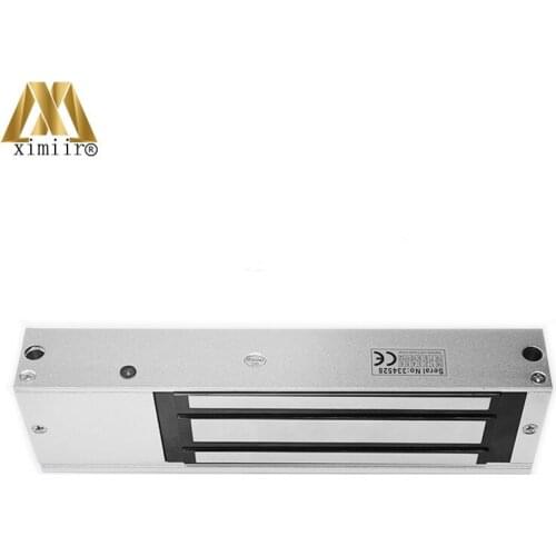 500KG 1200LB Electric Magnetic Lock DC 12V Single Door Holding Force For Door Access Control System Electromagnetic Lock M500