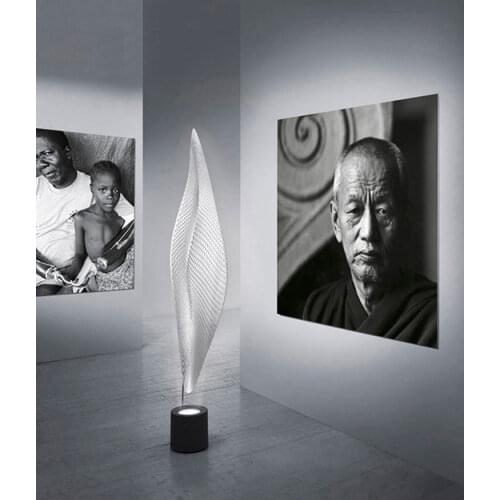 Creative simple personality LED simple studio bookstore living room bedroom study floor lamp