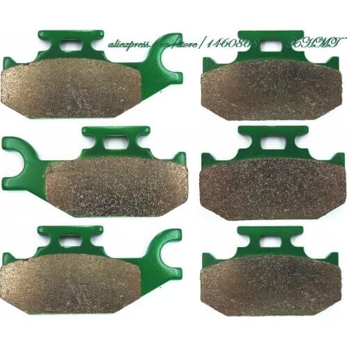 Brake Shoe Pads Set For Bombardier Atv Outlander 650 Ho Efi (4x4 / Xt / Max) 2006 &Up