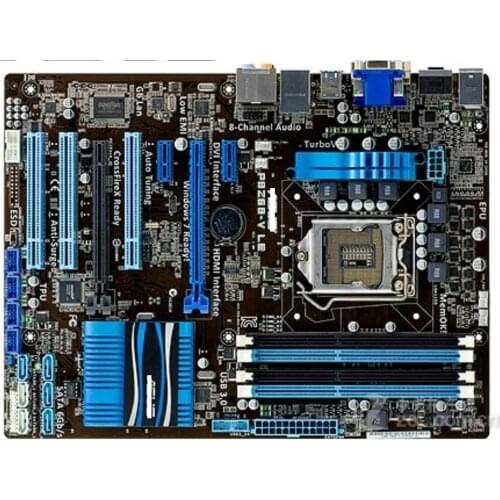 Asus P8Z68-V LE Desktop Motherboard Z68 Socket LGA 1155 DDR3 32G SATA3 USB3.0 ATX USED mainboard PC on sales