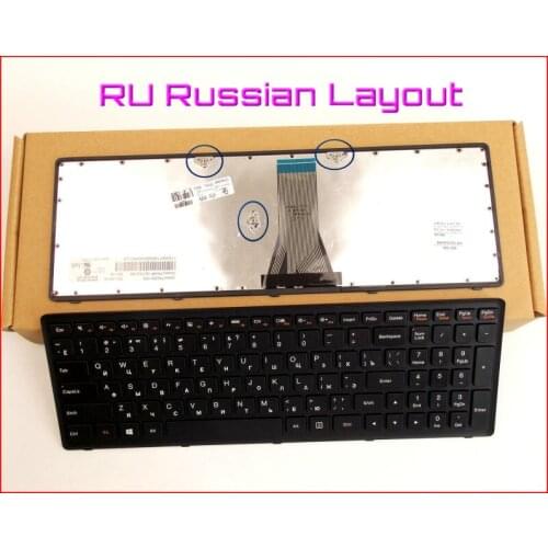 New Keyboard RU Russian Version For Lenovo V-136520PS1-US 25211050 25211020 25211080 25211028 T6E1-US Laptop with Frame