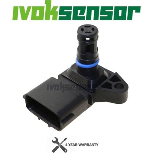 Brand New 5.2BAR Boost Pressure Temperature MAP Sensor For Cummins M11 ISC ISL ISM ISX ISB 5WK96802 2872784 4921324